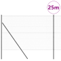 Juego de Cercas Set de 2 Gris Metal 25 x 1.5 m Duradero | Foro24.es | Tu tienda online para hogar, jardín y más Foro24.es