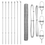 Cerca Hexagonal 1.4 x 10 m Acero Galvanizado de , Postes de cerca - Ref: Foro24-3352929, Precio: 66,62 €