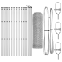 Juego de Cercas Juego de 2 Acero Galvanizado 25 x 0.5 m Duradero | Foro24.es | Tu tienda online para hogar, jardín y más Foro24.es