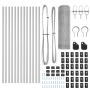 Set de Cercas Juego de 2 Acero galvanizado Grande Duradero | Foro24.es | Tu tienda online para hogar, jardín y más Foro24.es