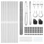 Set de Cercas Set de 2 Acero galvanizado 25 x 1.5 m Duradero | Foro24.es | Tu tienda online para hogar, jardín y más Foro24.es