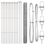 Cerca Hexagonal 1.6x25 m de Acero Galvanizado by , fence posts - Ref: Foro24-3352973, Price: 111,72 €, Discount: %
