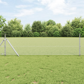 Cerca Hexagonal 0,8x50 m Acero Galvanizado