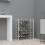 White metal wine rack for 48 bottles by vidaXL, Wine racks - Ref: Foro24-340908, Price: 84,85 €, Discount: %