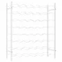 White metal wine rack for 48 bottles by vidaXL, Wine racks - Ref: Foro24-340908, Price: 84,85 €, Discount: %