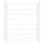 White metal wine rack for 48 bottles by vidaXL, Wine racks - Ref: Foro24-340908, Price: 84,85 €, Discount: %