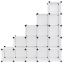Cube shelving with 15 transparent PP compartments by vidaXL, Shoe racks and shoe organizers - Ref: Foro24-340549, Price: 66,4...