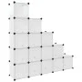 Cube shelving with 15 transparent PP compartments by vidaXL, Shoe racks and shoe organizers - Ref: Foro24-340549, Price: 65,2...