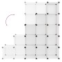 Cube shelving with 15 transparent PP compartments by vidaXL, Shoe racks and shoe organizers - Ref: Foro24-340549, Price: 66,4...