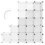 Cube shelving with 15 transparent PP compartments by vidaXL, Shoe racks and shoe organizers - Ref: Foro24-340549, Price: 65,2...