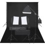 Photography studio kit with lighting set and backdrop by vidaXL, Flashes and studio lighting - Ref: Foro24-3094684, Price: 25...
