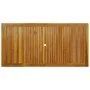 Solid acacia wood garden table 200x100x74 cm by vidaXL, Garden tables - Ref: Foro24-318744, Price: 214,79 €, Discount: %