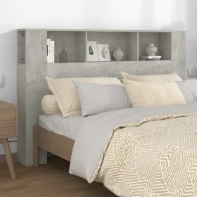 Concrete gray headboard furniture 160x18.5x104.5 cm by vidaXL, Headboards and footboards - Ref: Foro24-811938, Price: 64,76 €...