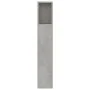 Mueble cabecero gris hormigón 160x18,5x104,5 cm de vidaXL, Cabeceros y pies de cama - Ref: Foro24-811938, Precio: 64,75 €, De...