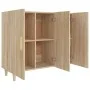 Sonoma Oak Engineered Wood Sideboard 90x34x80 cm by vidaXL, Sideboards - Ref: Foro24-812495, Price: 99,32 €, Discount: %