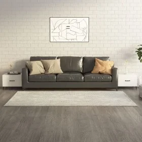 Mesa de centro patas de metal 2 uds blanco brillo 50x50x40 cm de vidaXL, Mesas de centro - Ref: Foro24-812739, Precio: 61,53 ...