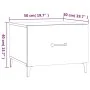 Couchtisch Metallbeine 2 Stück glänzend weiß 50x50x40 cm von vidaXL, Couchtisch - Ref: Foro24-812739, Preis: 61,53 €, Rabatt: %