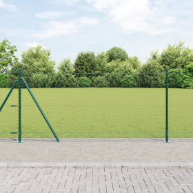 Cerca Hexagonal Verde 1x10 m Acero de , Postes de cerca - Ref: Foro24-3353481, Precio: 71,73 €, Descuento: %