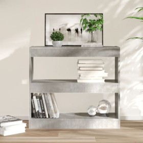 Betongraues Regal/Raumteiler 80x30x72 cm von vidaXL, Bücherregale und Regale - Ref: Foro24-811695, Preis: 48,24 €, Rabatt: %