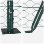 Cerca Hexagonal Verde 1.6x10 m Acero | Foro24.es | Tu tienda online para hogar, jardín y más Foro24.es
