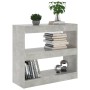Betongraues Regal/Raumteiler 80x30x72 cm von vidaXL, Bücherregale und Regale - Ref: Foro24-811695, Preis: 48,24 €, Rabatt: %