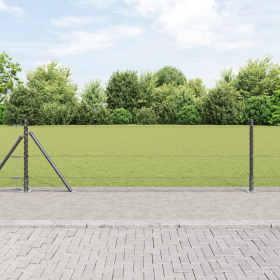 Cerca Hexagonal Gris 0.6x10 m de Acero