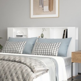 Weißes Kopfteilmöbel 180x18,5x104,5 cm von vidaXL, Kopf- und Fußteile - Ref: Foro24-811943, Preis: 78,14 €, Rabatt: %