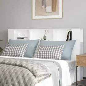 White headboard furniture 180x18.5x104.5 cm by vidaXL, Headboards and footboards - Ref: Foro24-811943, Price: 79,19 €, Discou...