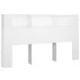 Weißes Kopfteilmöbel 180x18,5x104,5 cm von vidaXL, Kopf- und Fußteile - Ref: Foro24-811943, Preis: 79,17 €, Rabatt: %