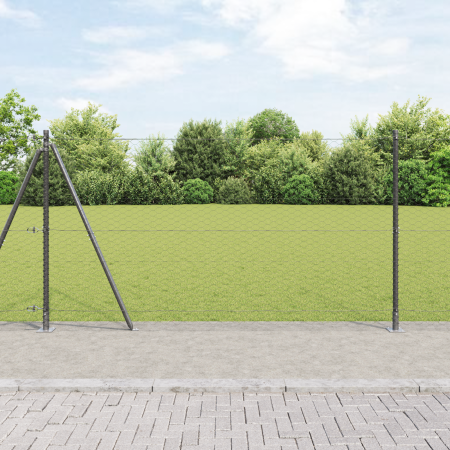 Cerca Hexagonal Gris 1.4x25 m Acero | Foro24.es | Tu tienda online para hogar, jardín y más Foro24.es