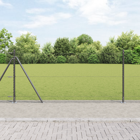 Valla Hexagonal  Gris 0.8x100 m Acero | Foro24.es | Tu tienda online para hogar, jardín y más Foro24.es