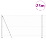 Juego de Cercas Set de 2 Acero Galvanizado 25 x 1.2 m Duradero de , Postes de cerca - Ref: Foro24-3353804, Precio: 126,70 €, ...