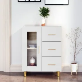 Weißes Sideboard aus Holzwerkstoff, 69,5 x 34 x 90 cm von vidaXL, Sideboards - Ref: Foro24-812204, Preis: 91,73 €, Rabatt: %