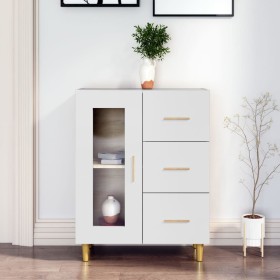 White engineered wood sideboard 69.5x34x90 cm by vidaXL, Sideboards - Ref: Foro24-812204, Price: 93,15 €, Discount: %