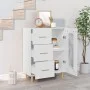 Weißes Sideboard aus Holzwerkstoff, 69,5 x 34 x 90 cm von vidaXL, Sideboards - Ref: Foro24-812204, Preis: 91,73 €, Rabatt: %