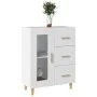 Weißes Sideboard aus Holzwerkstoff, 69,5 x 34 x 90 cm von vidaXL, Sideboards - Ref: Foro24-812204, Preis: 91,73 €, Rabatt: %