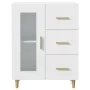 Weißes Sideboard aus Holzwerkstoff, 69,5 x 34 x 90 cm von vidaXL, Sideboards - Ref: Foro24-812204, Preis: 91,73 €, Rabatt: %