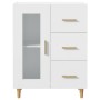 White engineered wood sideboard 69.5x34x90 cm by vidaXL, Sideboards - Ref: Foro24-812204, Price: 93,15 €, Discount: %