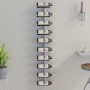 Wall-mounted wine rack for 10 white metal bottles by vidaXL, Wine racks - Ref: Foro24-340904, Price: 58,79 €, Discount: %