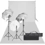 Photo studio kit with lighting set and background by vidaXL, Flashes and studio lighting - Ref: Foro24-3094716, Price: 194,17...