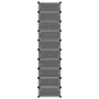 Black shoe rack 44x32x174 cm by vidaXL, Shoe racks and shoe organizers - Ref: Foro24-340560, Price: 67,64 €, Discount: %