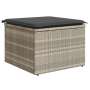 Conjunto de Sofá de Jardín de 6 Piezas con Cojines Gris Rattan Poliéster von , Outdoor-Sofas - Ref: Foro24-3354001, Preis: 38...