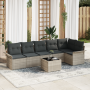 Conjunto de sofá de jardín de 7 piezas con cojines gris ratán poli von , Outdoor-Sofas - Ref: Foro24-3354061, Preis: 469,23 €...
