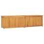 Gartenstamm aus massivem Teakholz, 200 x 50 x 55 cm von vidaXL, Aufbewahrungsboxen für den Außenbereich - Ref: Foro24-318735,...
