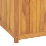Baúl de jardín madera maciza de teca 200x50x55 cm de vidaXL, Cajas de almacenaje para exteriores - Ref: Foro24-318735, Precio...