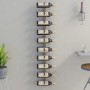 Botellero de pared para 10 botellas de metal dorado de vidaXL, Botelleros - Ref: Foro24-340905, Precio: 54,15 €, Descuento: %