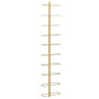 Wandflaschenhalter für 10 goldene Metallflaschen von vidaXL, Weinregale - Ref: Foro24-340905, Preis: 54,93 €, Rabatt: %