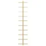 Botellero de pared para 10 botellas de metal dorado by vidaXL, Wine racks - Ref: Foro24-340905, Price: 53,68 €, Discount: %