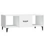 Couchtisch aus weißem Sperrholz, 102 x 50 x 40 cm von vidaXL, Couchtisch - Ref: Foro24-812699, Preis: 58,77 €, Rabatt: %