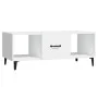 Mesa de centro madera contrachapada blanco 102x50x40 cm de vidaXL, Mesas de centro - Ref: Foro24-812699, Precio: 49,45 €, Des...